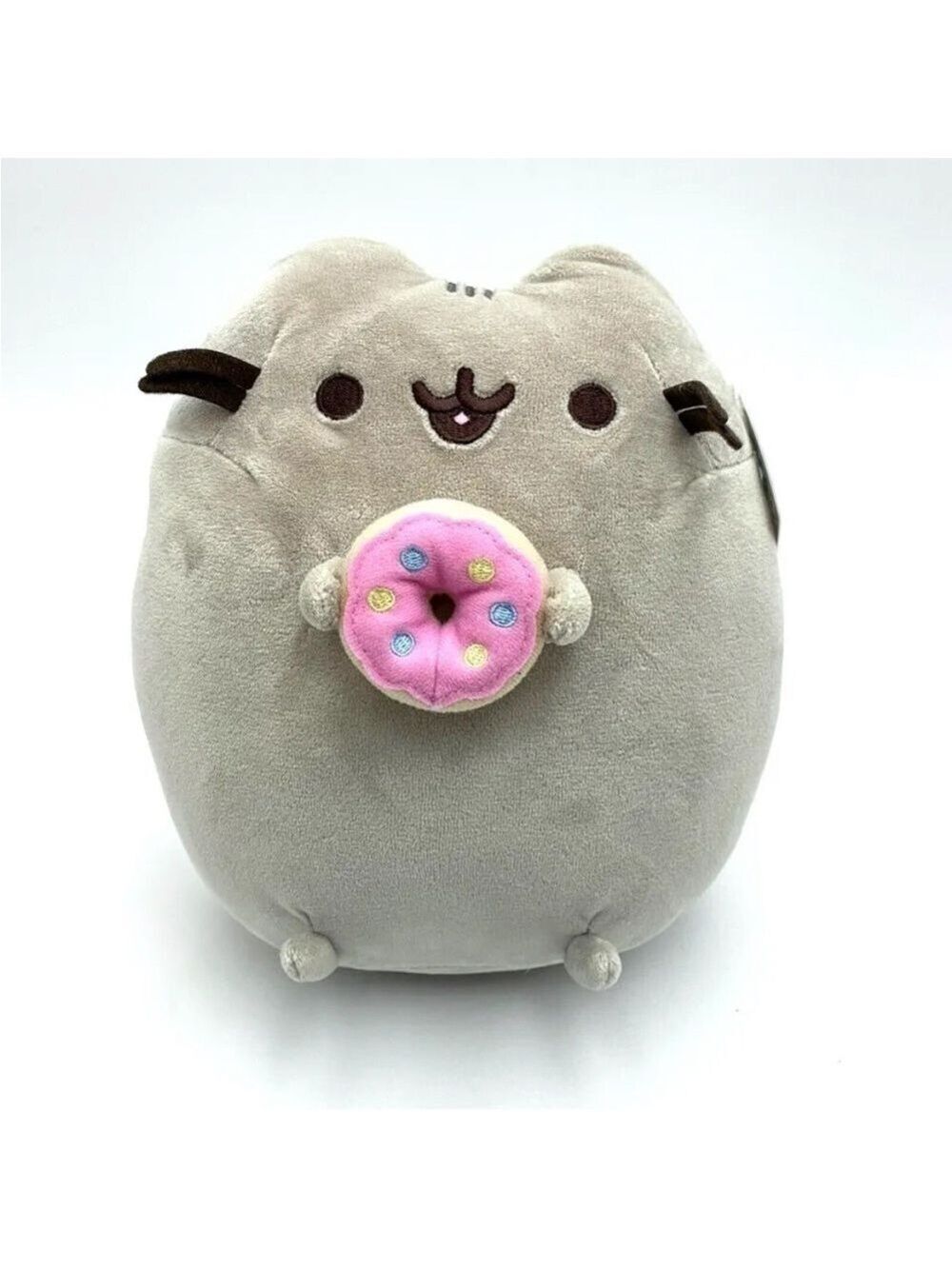 gund Pusheen Cat 9 inch Plush Stuffed Animal with Doughnut Donut